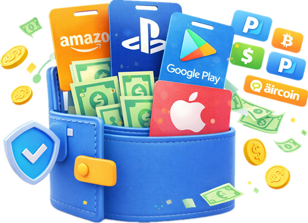 Gift card rates dashboard preview